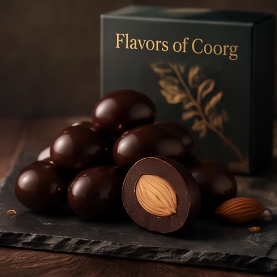Almond Drops — Dark from Flavors of Coorg