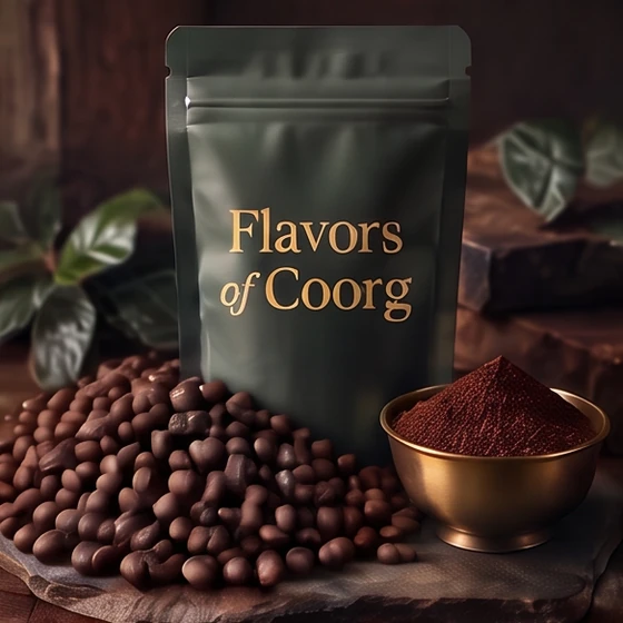Peaberry Coffee Powder from Flavors of Coorg