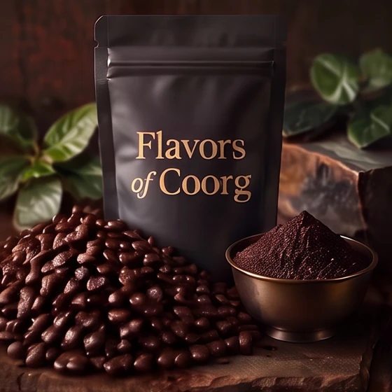Pure Robusta Coffee Powder from Flavors of Coorg