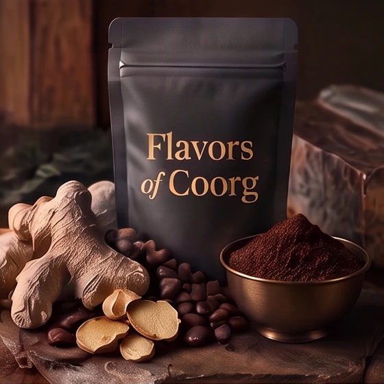 Sukku (Dry Ginger) Coffee Powder from Flavors of Coorg